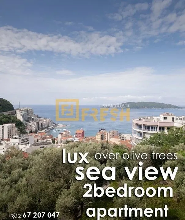 Sale, two bedroom apartment, 65m², Rafailovići, Budva