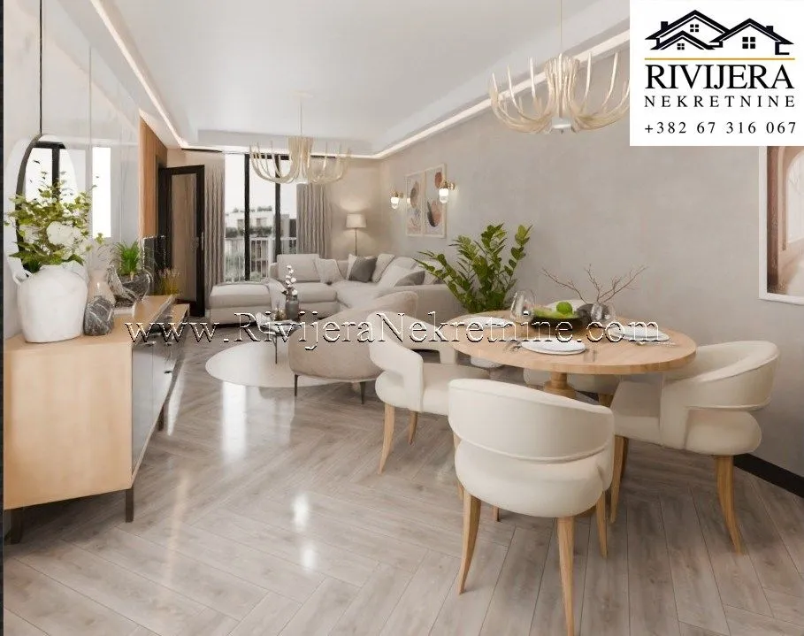 Prodaja, dvosoban stan, 67m², Radanovići, Kotor