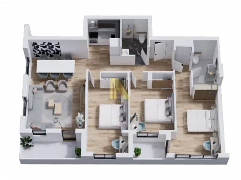 Prodaja, četvorosoban stan, 95m², Telep, Novi Sad Sve Podlokacije - image 2