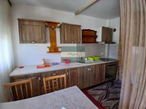 Manja kuhinja sa drvenim elementima i ugrađenim aparatima. - image 6