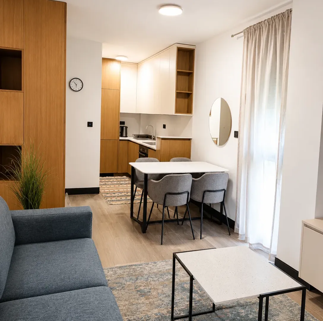 Rent, one bedroom apartment, 43m², Zagorič, Podgorica
