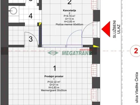 Rent, office space, 37m², Novo naselje, Novi Sad - image 6