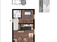 Prodaja, jednosoban stan, 50m², Zagorič, Podgorica - image 2