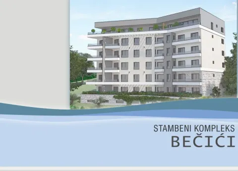 3D prikaz stambene zgrade sa terasama i uređenom okolinom. - image 7