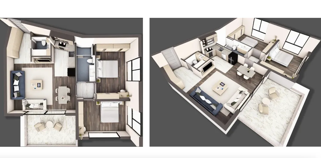 Sale, two bedroom apartment, 87m², Bjeliši, Bar