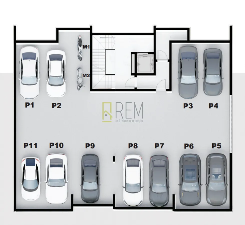 Prodaja, jednosoban stan, 60m², Donja Gorica, Podgorica