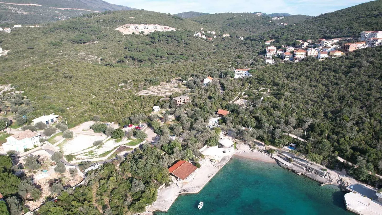 Prodaja, plac, 849m², Luštica, Tivat