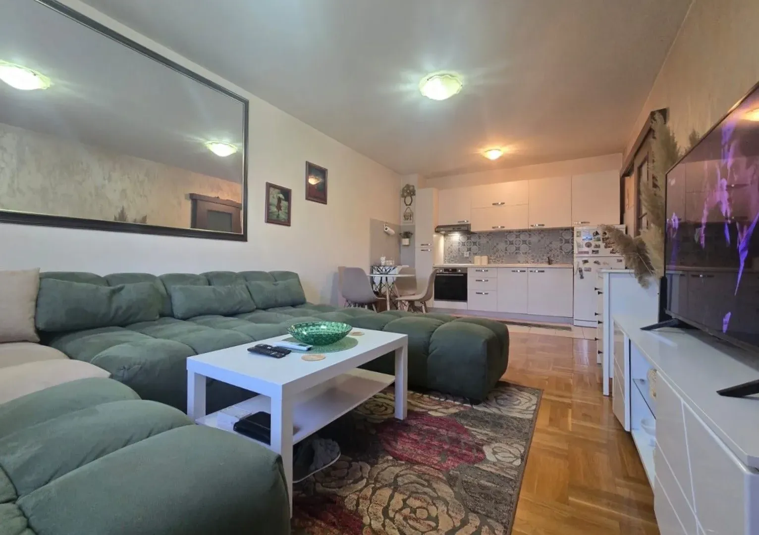 Prodaja, jednosoban stan, 49m², Stari Aerodrom, Podgorica