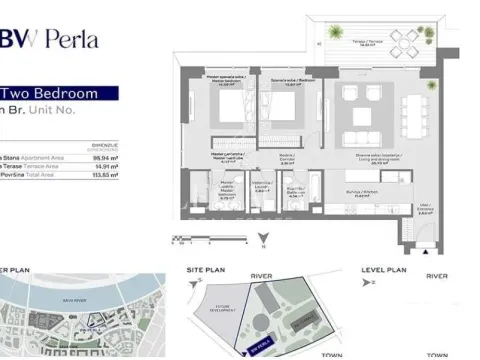 Prodaja, trosoban stan, 114m², Savski Venac, Beograd - image 2