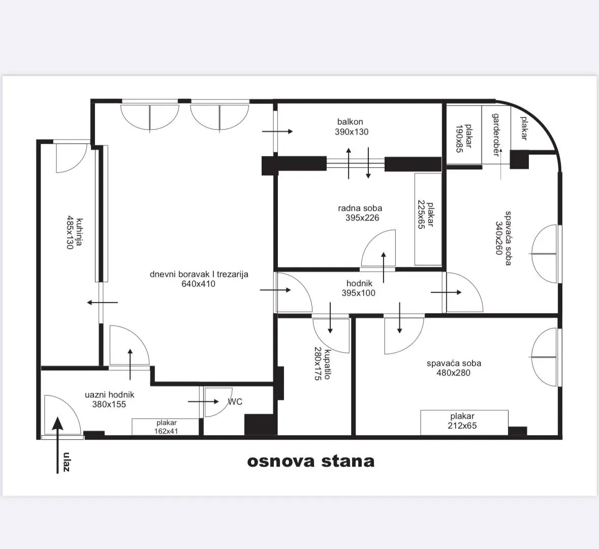 Prodaja, trosoban stan, 86m², Stari Aerodrom, Podgorica
