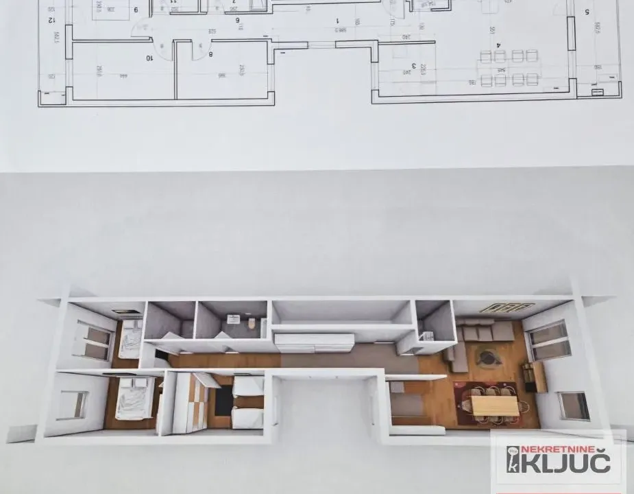 Prodaja, četvorosoban stan, 104m², Klisa, Novi Sad Sve Podlokacije