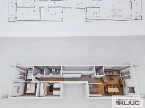 Sale, four bedroom apartment, 104m², Klisa, Novi Sad Sve Podlokacije