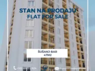 Sale, one bedroom apartment, 47m², Šušanj, Bar - image 1