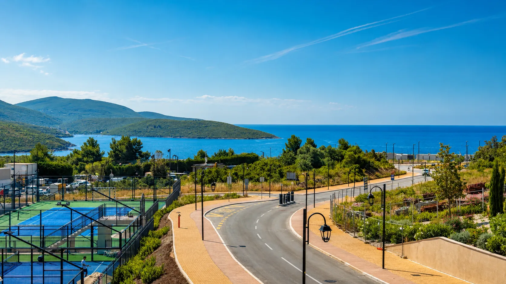 Rent, one bedroom apartment, 56m², Luštica Bay, Tivat