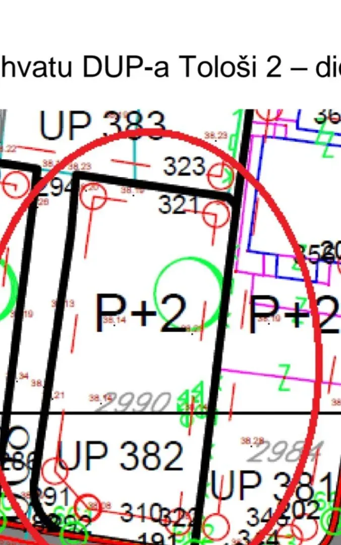 Prodaja, plac, 644m², Tološi, Podgorica
