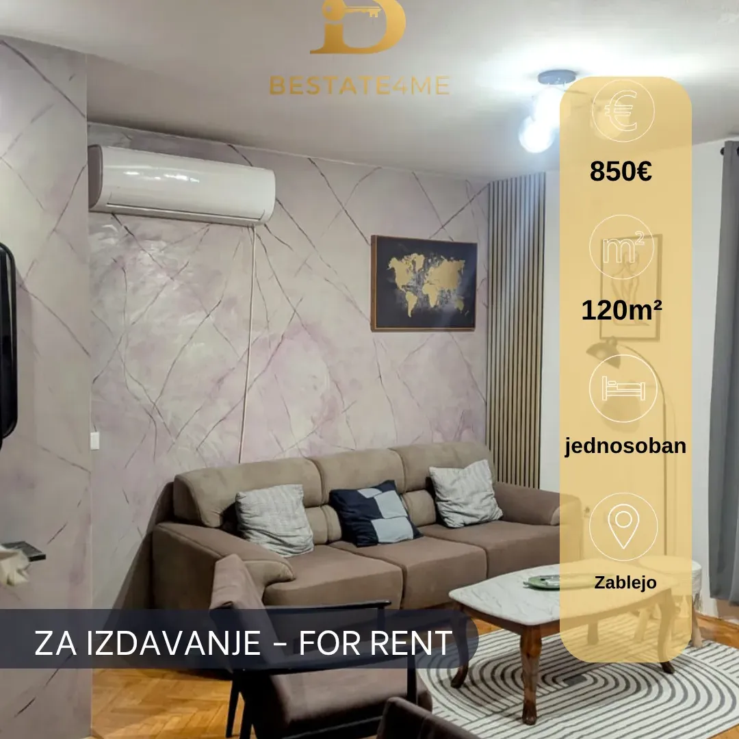 Rent, house, 120m², Zabjelo, Podgorica