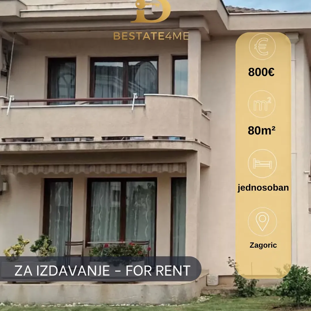 Rent, house, 80m², Zagorič, Podgorica