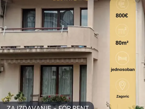 Rent, house, 80m², Zagorič, Podgorica - image 1