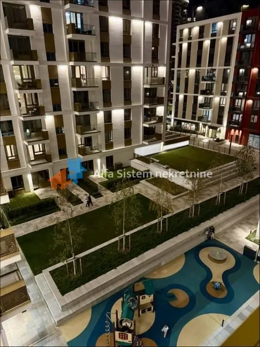 Rent, three bedroom apartment, 76m², Savski Venac, Beograd