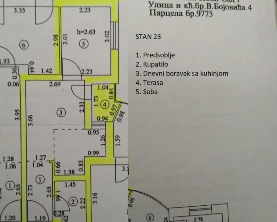 Prodaja, jednosoban stan, 29m², Centar, Novi Sad