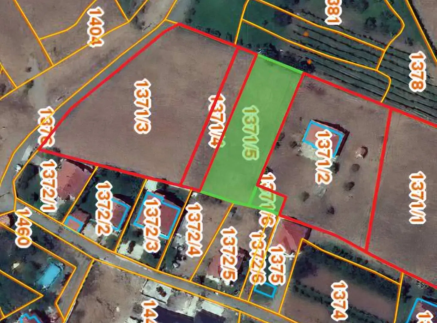 Prodaja, plac, 1000m², Donji Kokoti, Podgorica
