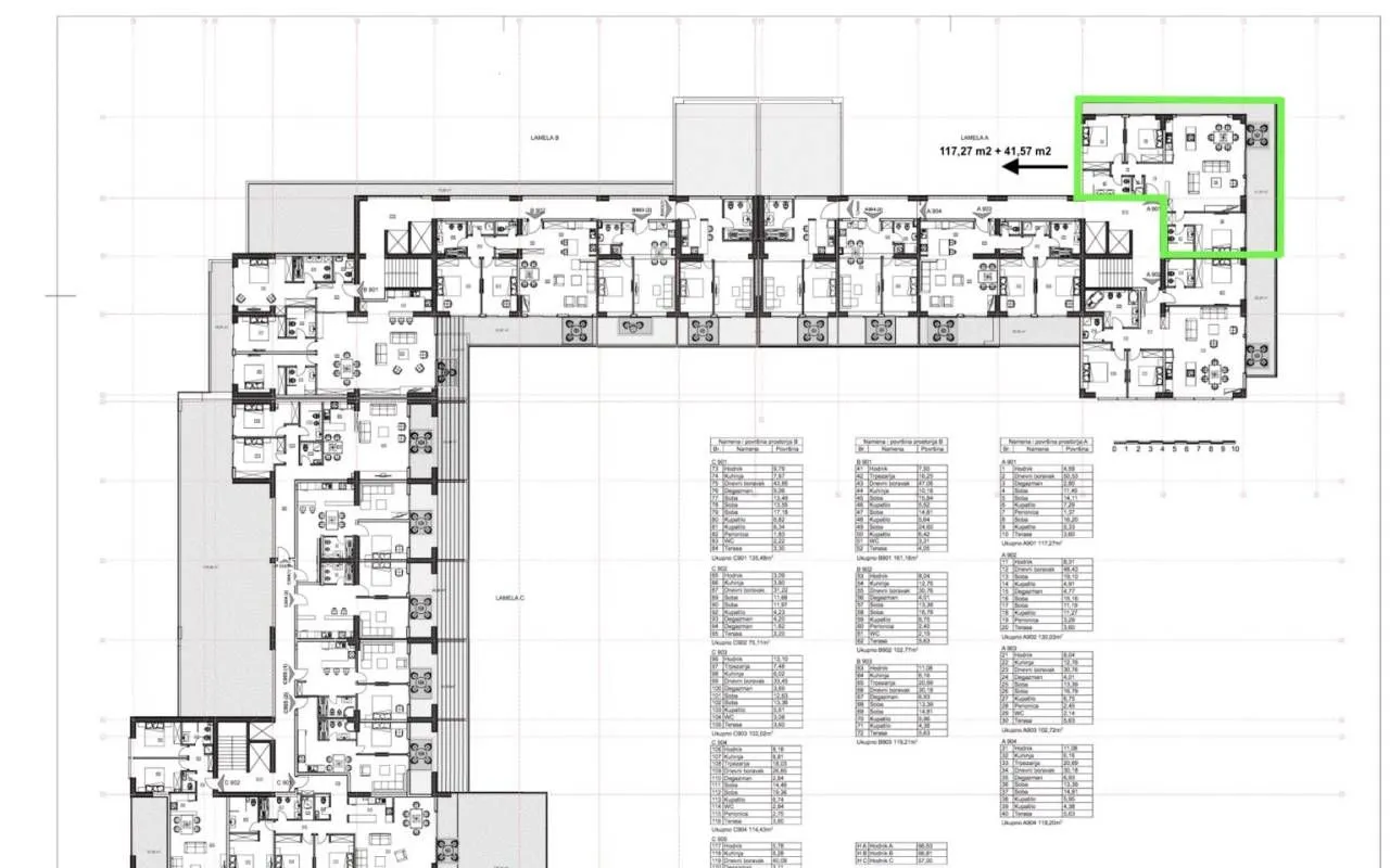 Sale, three bedroom apartment, 158m², Budva, Crna Gora
