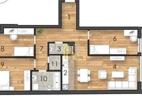 Prodaja, četvorosoban stan, 92m², Telep, Novi Sad Sve Podlokacije - image 9