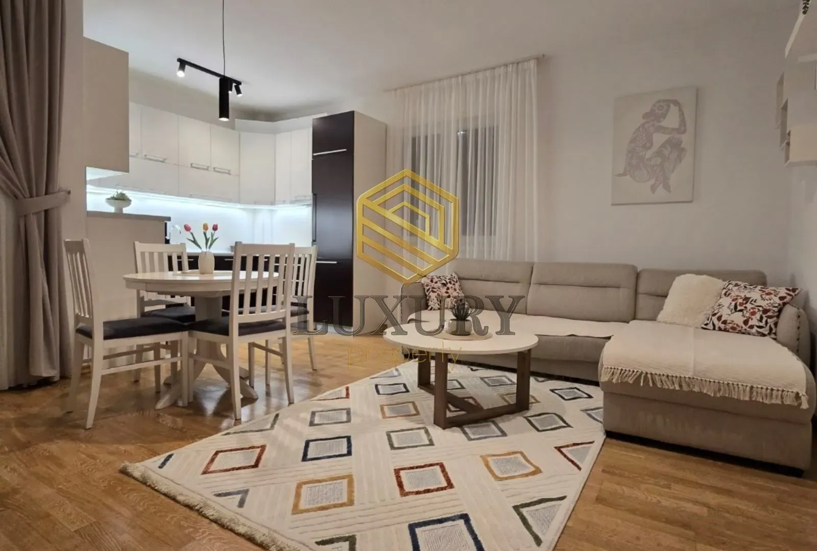 Izdavanje, jednosoban stan, 46m², Dalmatinska ulica, Podgorica