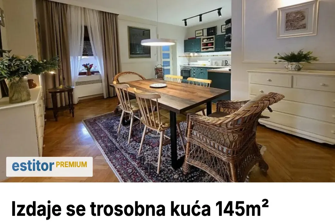 Izdavanje, kuća, 145m², Preko Morače, Podgorica