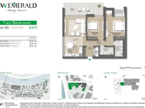 Prodaja, dvosoban stan, 95m², Savski Venac, Beograd - image 19