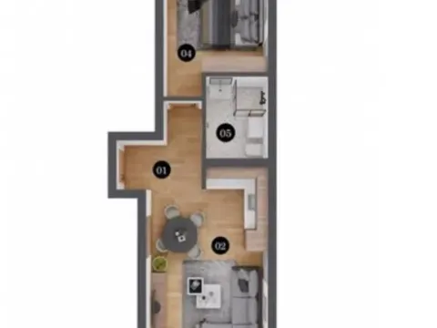 Prodaja, dvosoban stan, 43m², Petrovaradin, Novi Sad - image 10