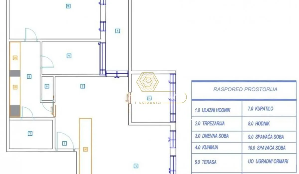 Sale, two bedroom apartment, 69m², Banatić, Novi Sad Sve Podlokacije