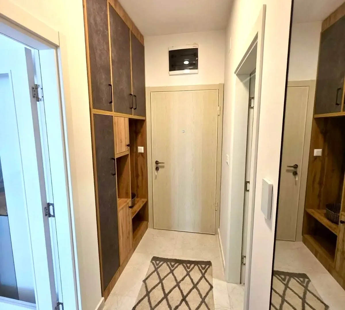 Rent, one bedroom apartment, 47m², Zabjelo, Podgorica
