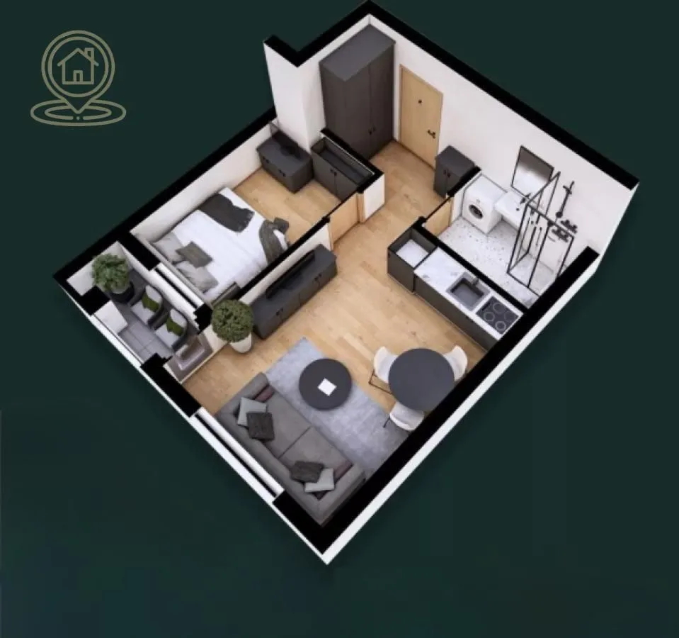 Sale, one bedroom apartment, 31m², Petrovaradin, Novi Sad