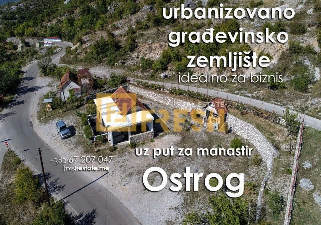 Prodaja, plac, 1028m², Nikšić, Crna Gora