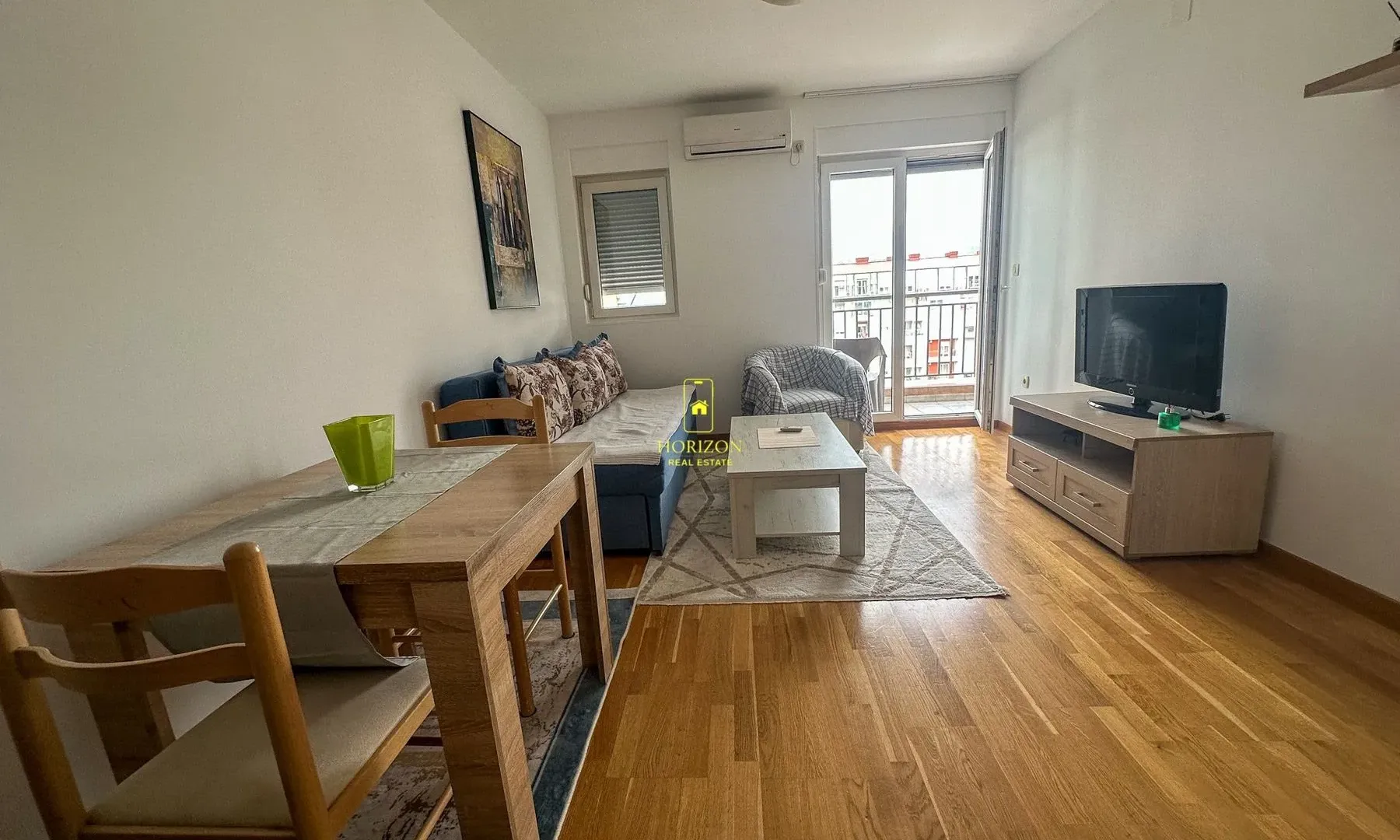 Rent, one bedroom apartment, 43m², Stari Aerodrom, Podgorica