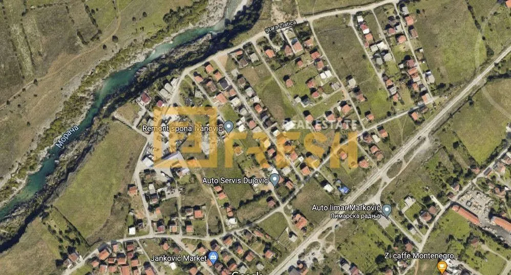 Prodaja, plac, 1000m², Zlatica, Podgorica