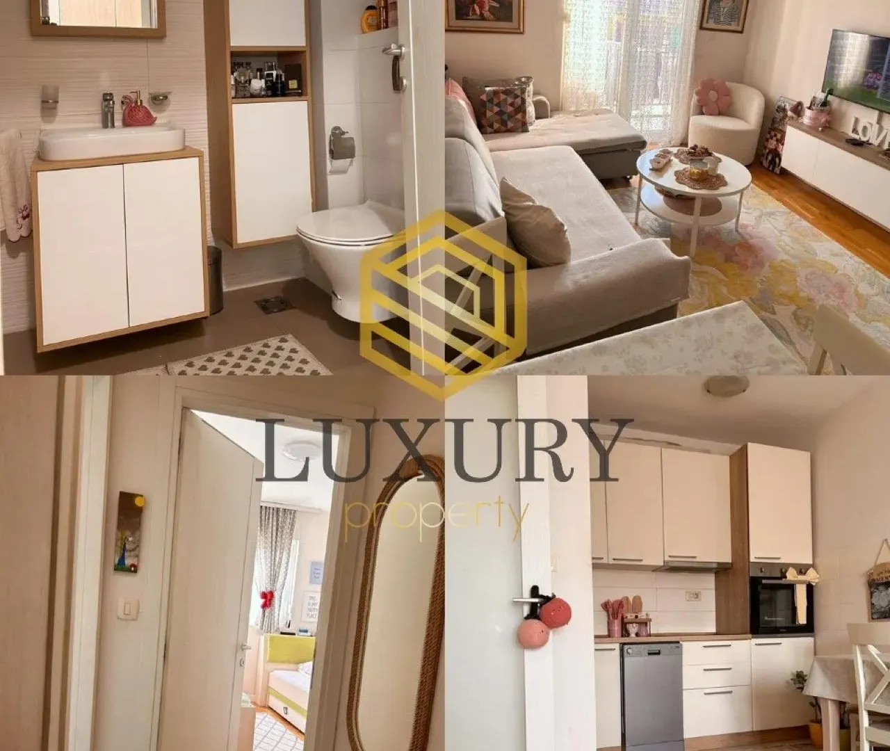 Prodaja, jednosoban stan, 39m², Stari Aerodrom, Podgorica