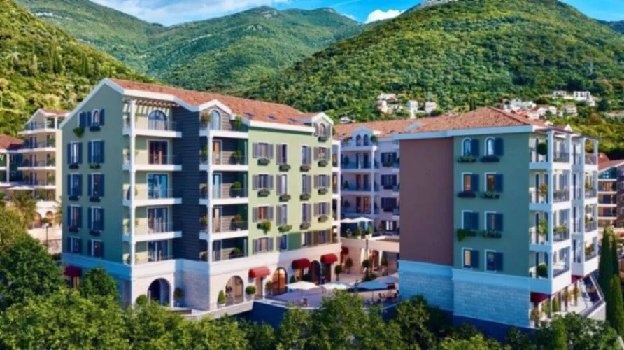 Sale, studio apartment, 37m², Tivat, Crna Gora