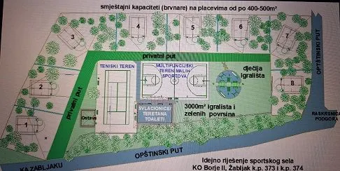 Prodaja, plac, 6750m², Podgora, Žabljak