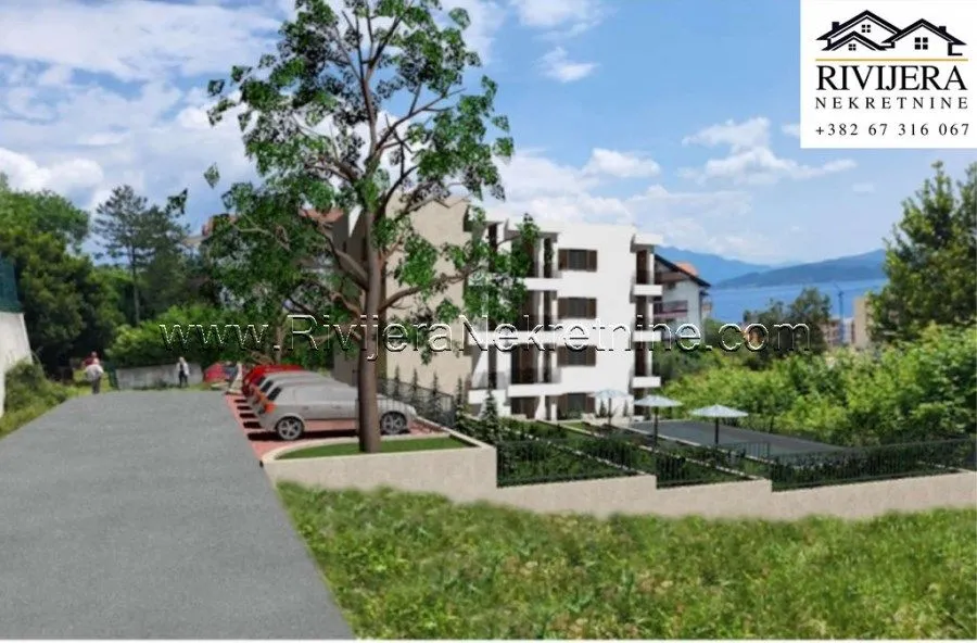 Prodaja, jednosoban stan, 46m², Đenovići, Herceg Novi