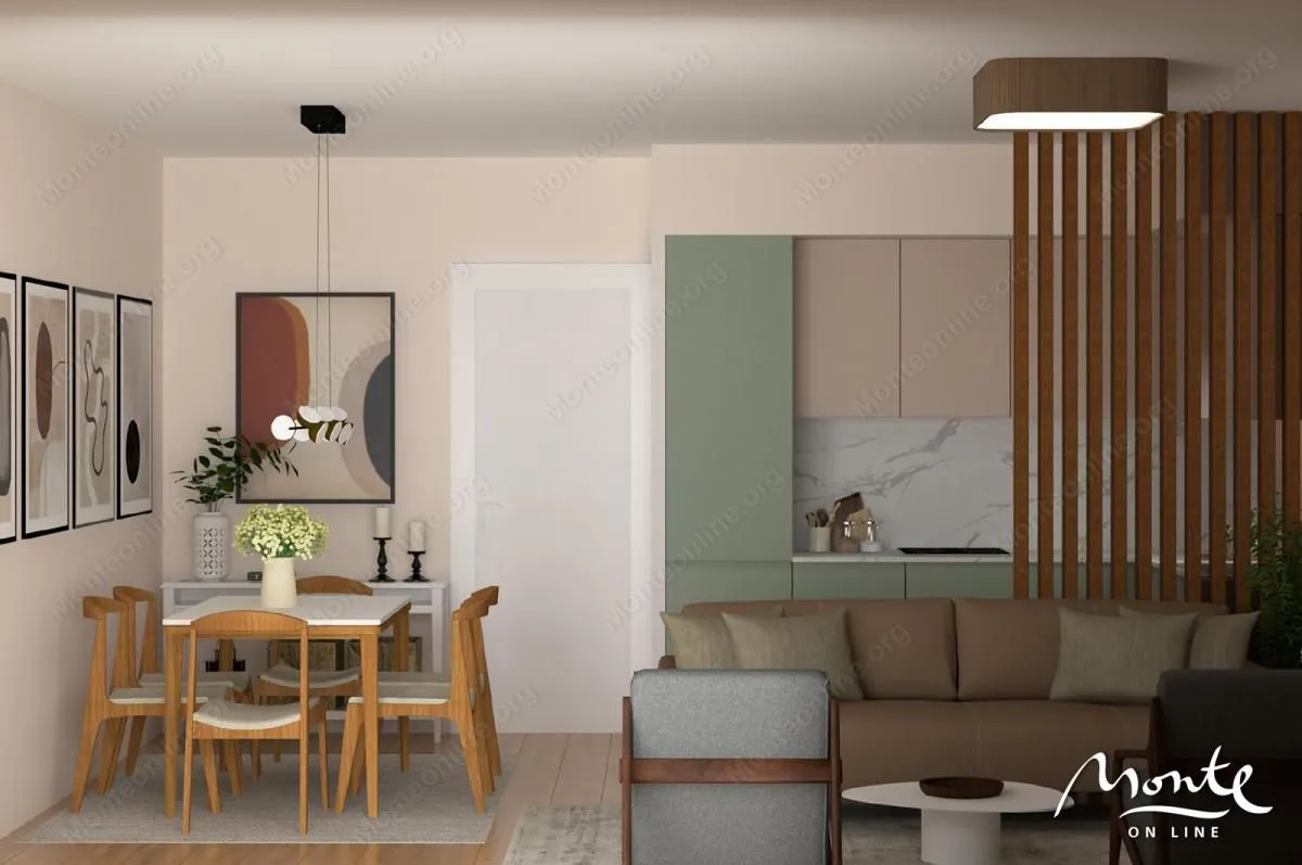 Prodaja, dvosoban stan, 63m², Tivat, Crna Gora