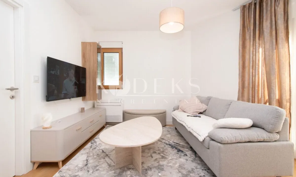 Izdavanje, jednosoban stan, 41m², Tološka šuma, Podgorica