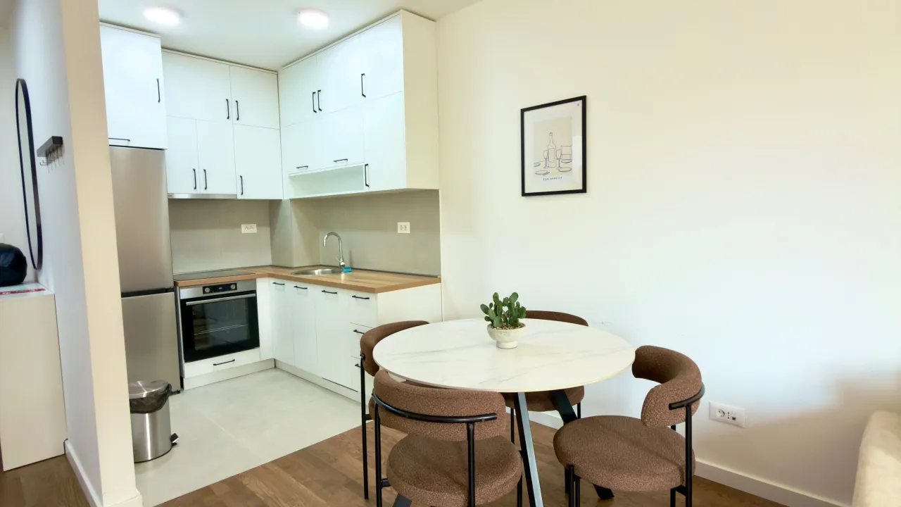 Rent, one bedroom apartment, 45m², Stari Aerodrom, Podgorica