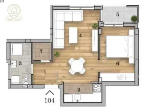 Prodaja, dvosoban stan, 42m², Liman 4, Novi Sad Sve Podlokacije