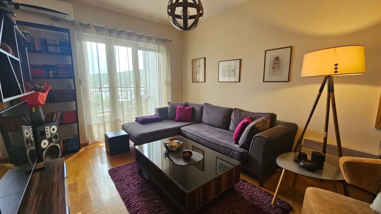 Sale, one bedroom apartment, 52m², Blok 6, Podgorica