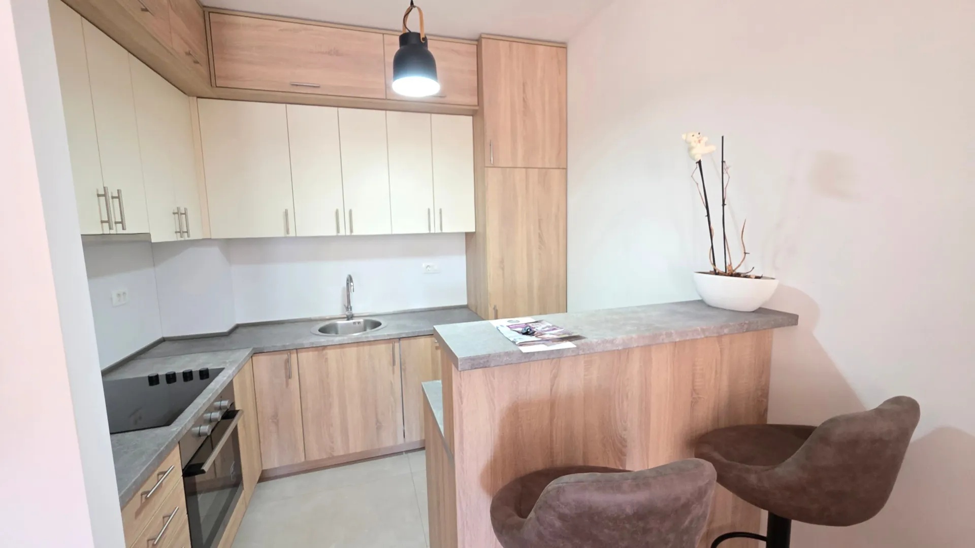 Rent, one bedroom apartment, 47m², City Kvart, Podgorica