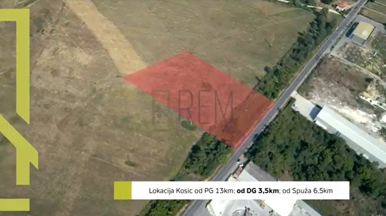 Prodaja, plac, 5000m², Kosić, Danilovgrad