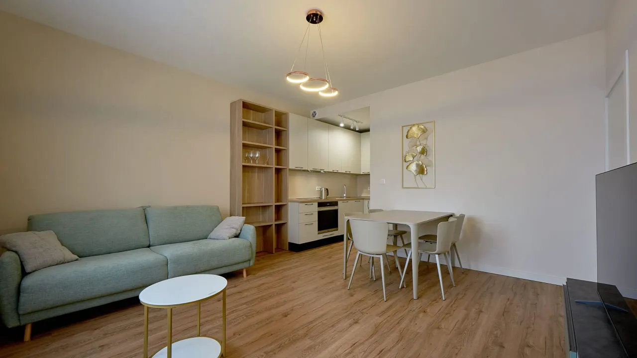 Rent, two bedroom apartment, 58m², Bečići, Budva