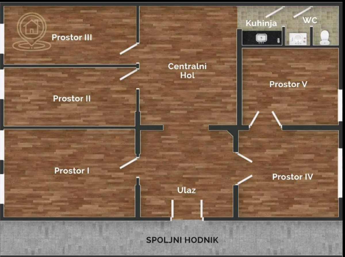 Rent, office space, 275m², Centar, Novi Sad